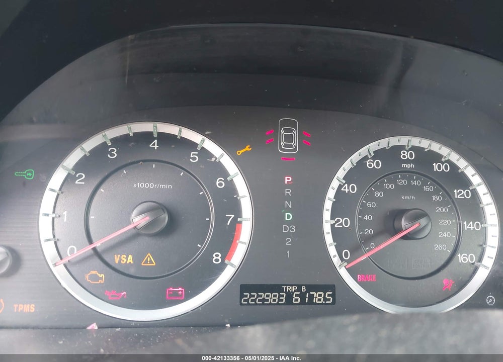 2010 HONDA ACCORD VIN: 1HGCP2F72AA026069