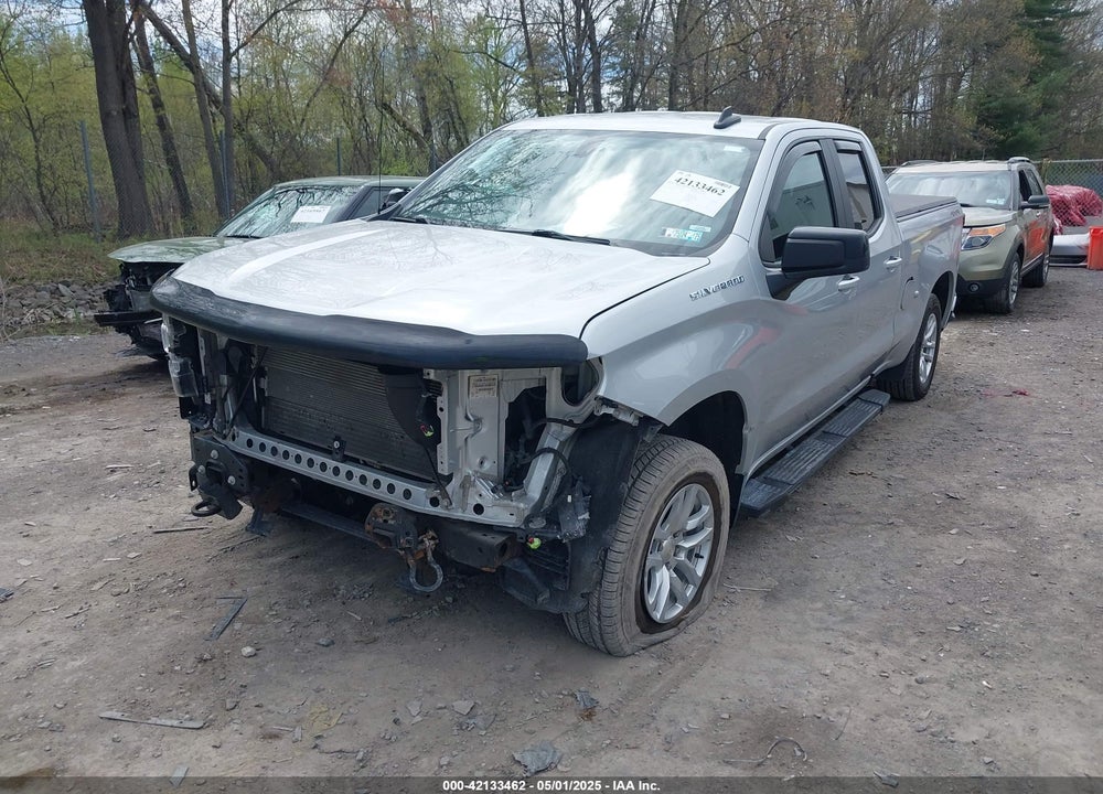 2021 CHEVROLET SILVERADO 1500 4WD DOUBLE CAB STANDARD BED RST VIN: 1GCRYEED9MZ119188