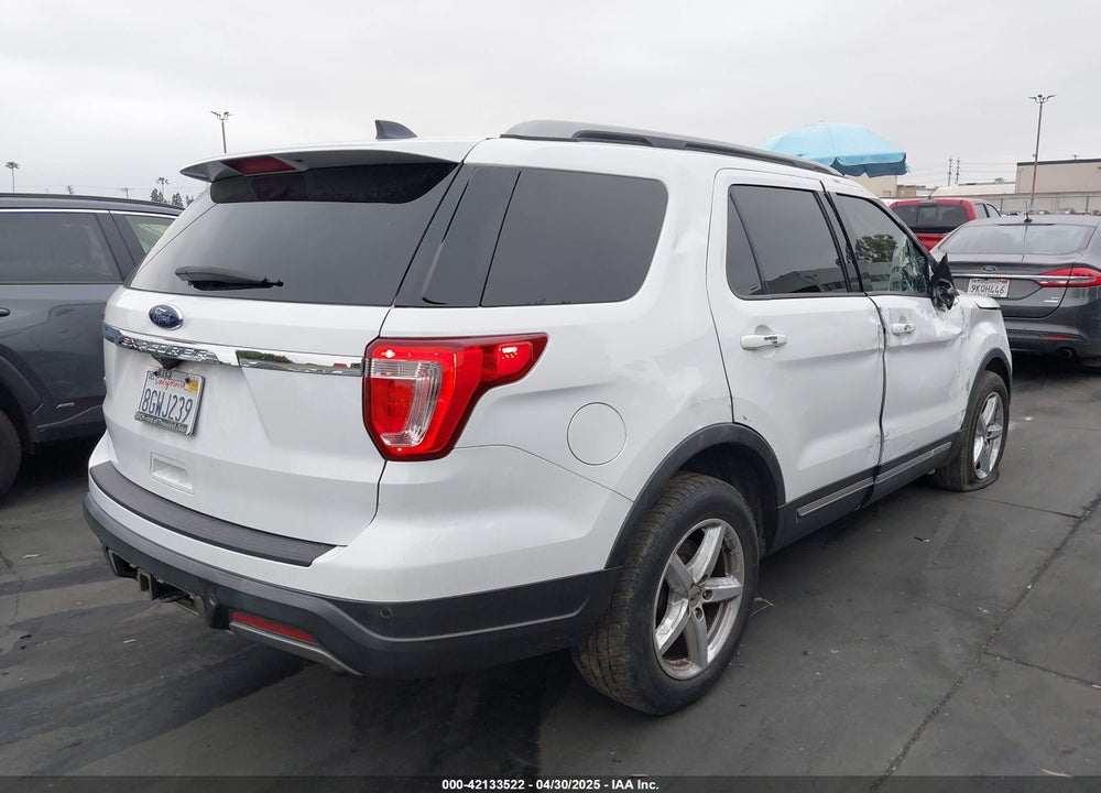 2019 FORD EXPLORER XLT VIN: 1FM5K7D89KGA09987
