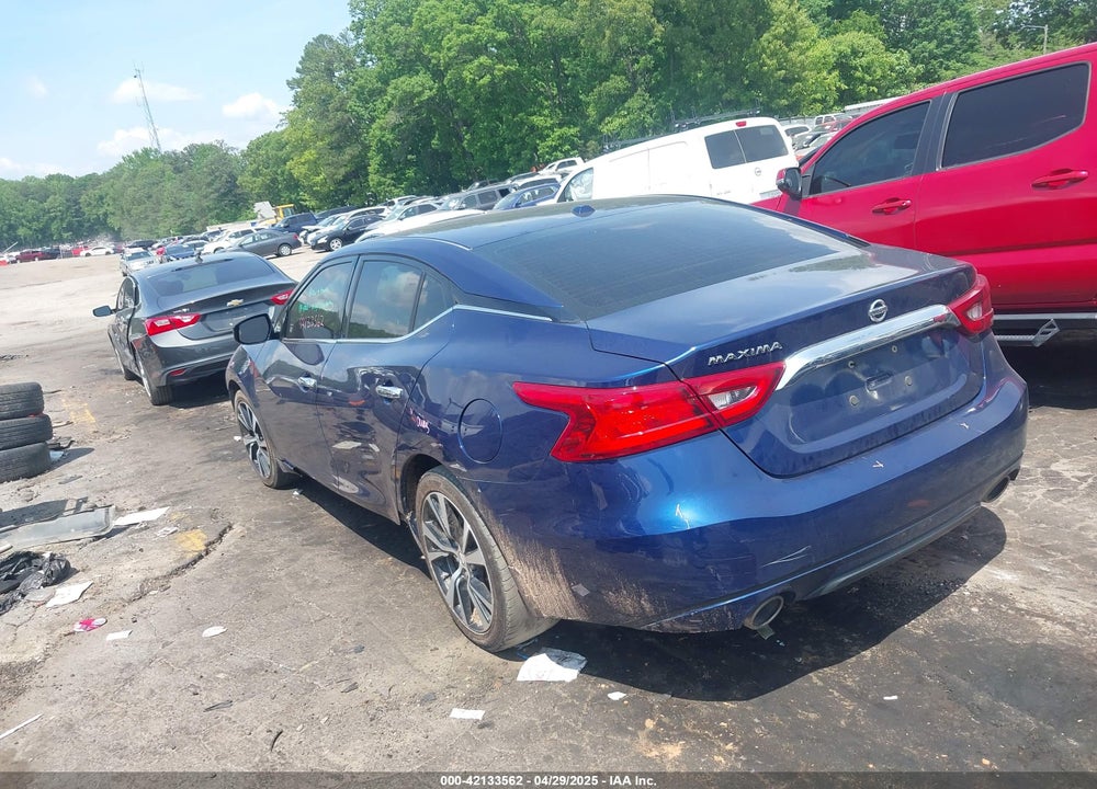 2017 NISSAN MAXIMA VIN: 1N4AA6AP9HC451797