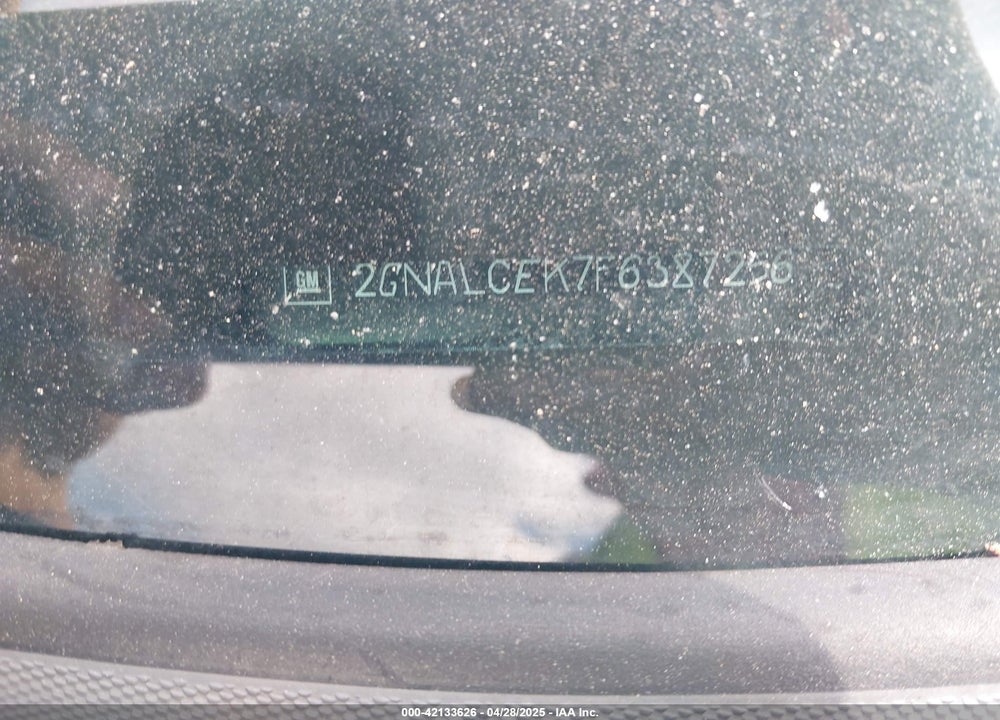 2015 CHEVROLET EQUINOX VIN: 2GNALCEK7F6387256