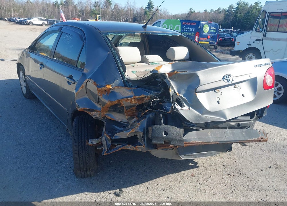 2008 TOYOTA COROLLA LE VIN: 2T1BR32E78C926423