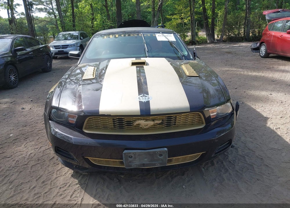 2012 FORD MUSTANG VIN: 1ZVBP8EM4C5203282