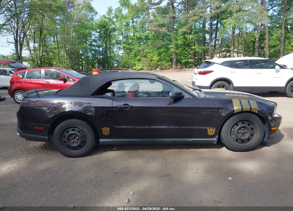 2012 FORD MUSTANG VIN: 1ZVBP8EM4C5203282