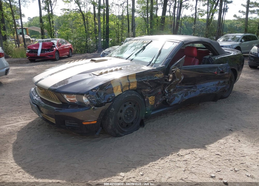 2012 FORD MUSTANG VIN: 1ZVBP8EM4C5203282