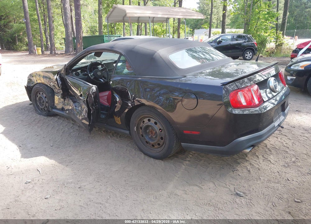 2012 FORD MUSTANG VIN: 1ZVBP8EM4C5203282