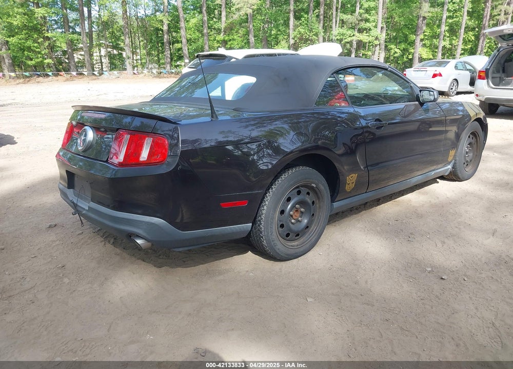 2012 FORD MUSTANG VIN: 1ZVBP8EM4C5203282