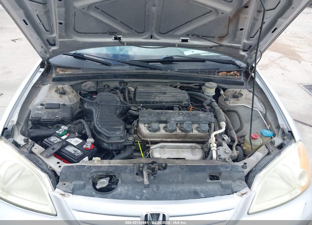 2001 HONDA CIVIC VIN: 2HGES16571H586185