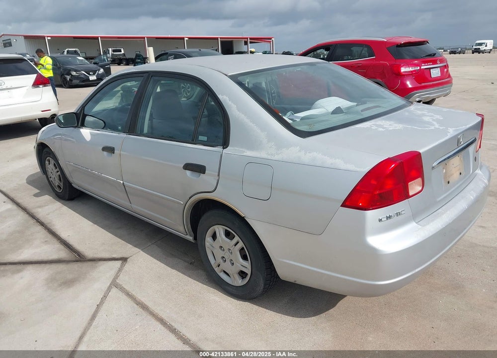 2001 HONDA CIVIC VIN: 2HGES16571H586185