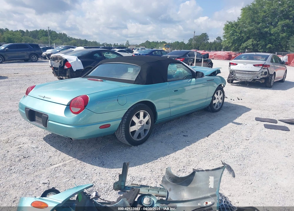 2003 FORD THUNDERBIRD VIN: 1FAHP60A33Y110451