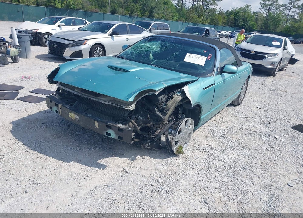 2003 FORD THUNDERBIRD VIN: 1FAHP60A33Y110451