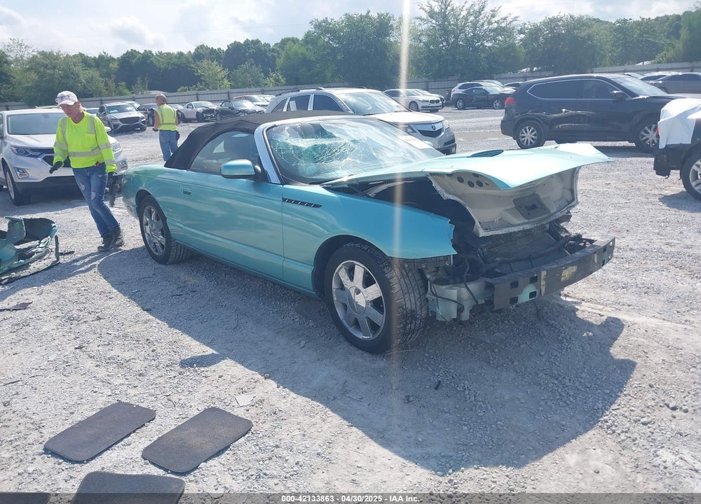 2003 FORD THUNDERBIRD VIN: 1FAHP60A33Y110451