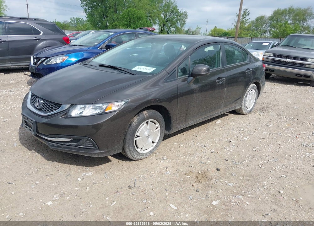 2013 HONDA CIVIC VIN: 2HGFB2F69DH532331