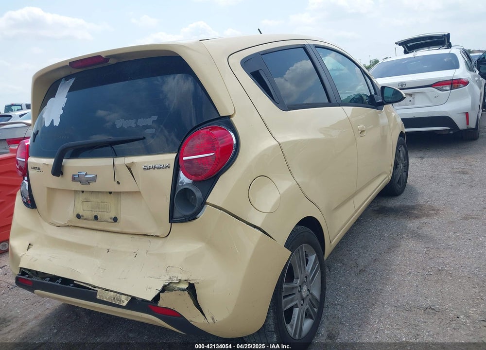 2013 CHEVROLET SPARK LS AUTO VIN: KL8CB6S96DC619091