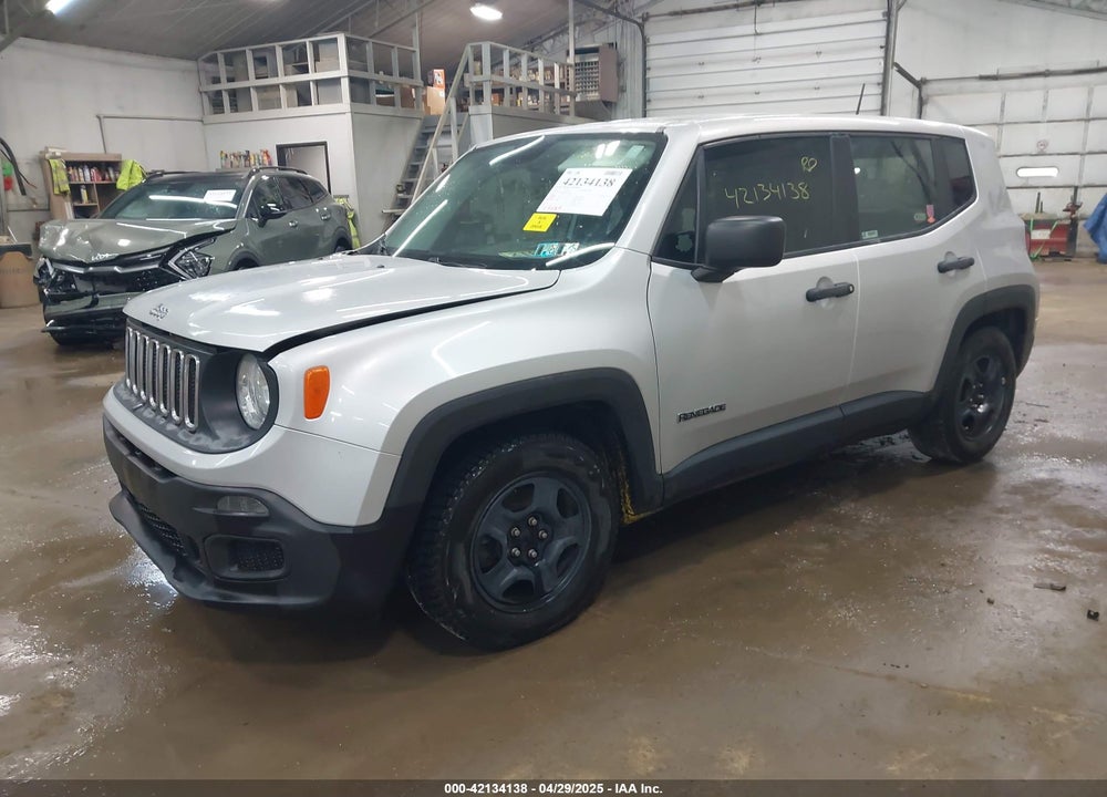2017 JEEP RENEGADE SPORT FWD VIN: ZACCJAAB0HPG15296