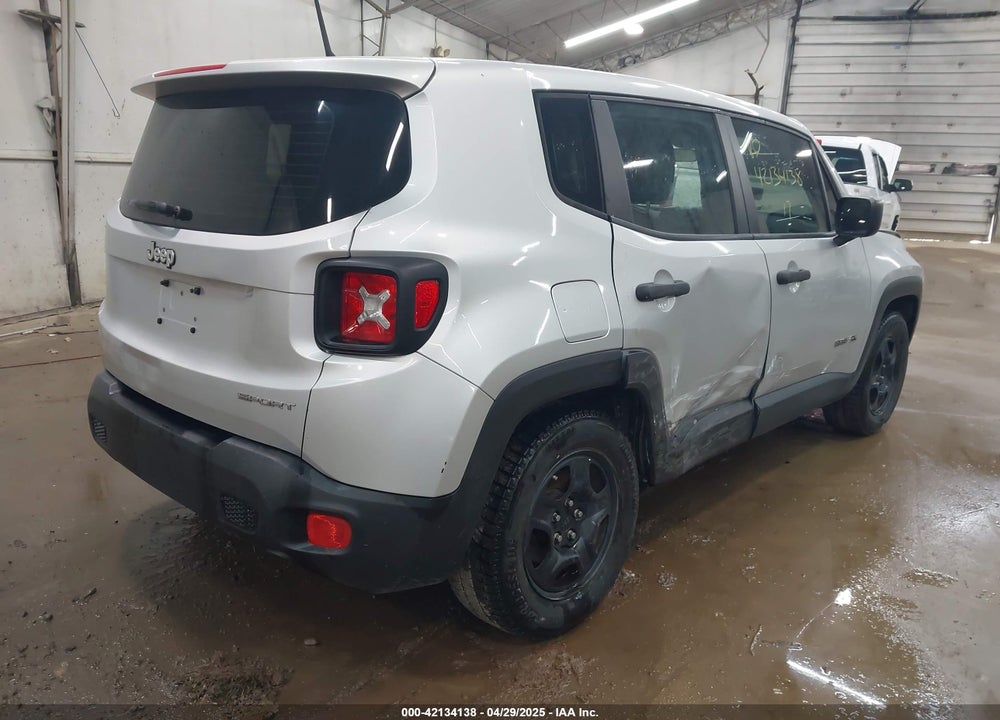2017 JEEP RENEGADE SPORT FWD VIN: ZACCJAAB0HPG15296