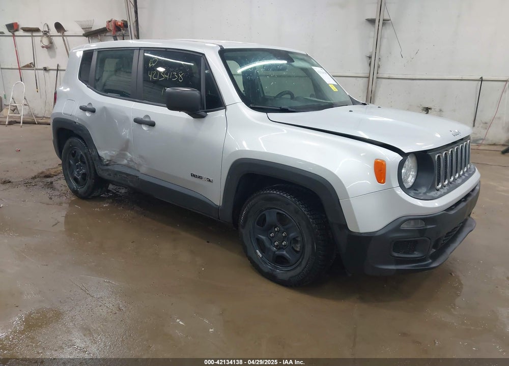 2017 JEEP RENEGADE SPORT FWD VIN: ZACCJAAB0HPG15296