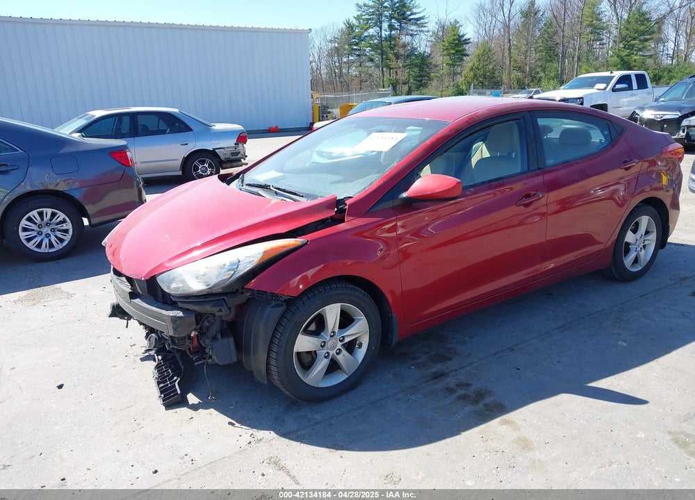 2013 HYUNDAI ELANTRA GLS VIN: KMHDH4AE5DU805207