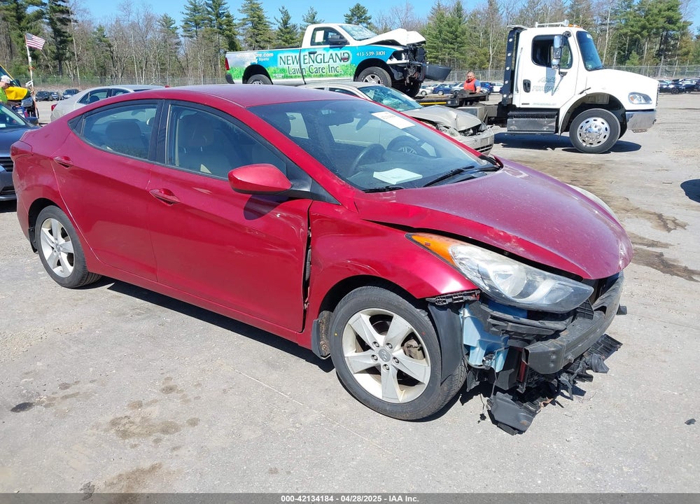 2013 HYUNDAI ELANTRA GLS VIN: KMHDH4AE5DU805207