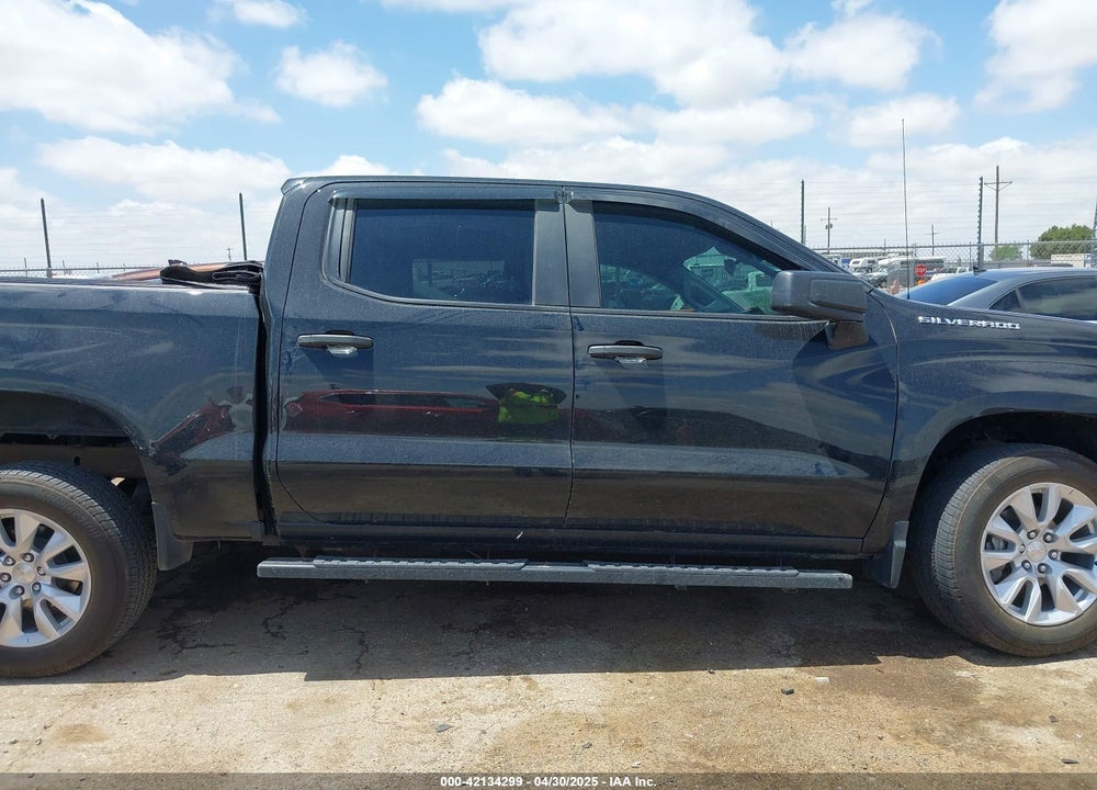 2024 CHEVROLET SILVERADO 1500 2WD SHORT BED CUSTOM VIN: 3GCPABEK5RG290018