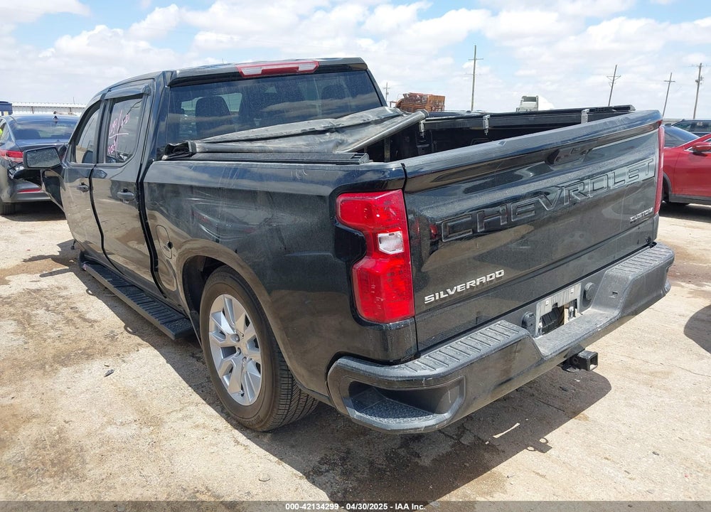 2024 CHEVROLET SILVERADO 1500 2WD SHORT BED CUSTOM VIN: 3GCPABEK5RG290018