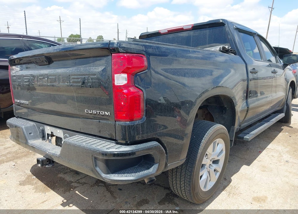 2024 CHEVROLET SILVERADO 1500 2WD SHORT BED CUSTOM VIN: 3GCPABEK5RG290018