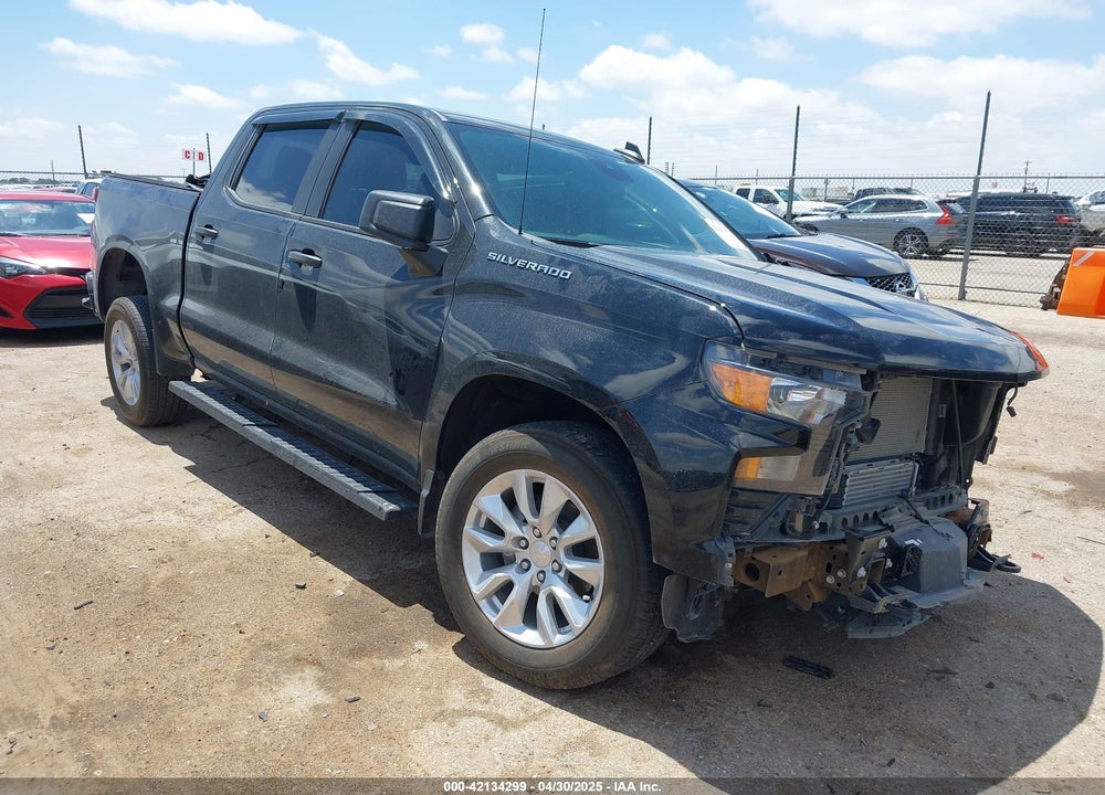 2024 CHEVROLET SILVERADO 1500 2WD SHORT BED CUSTOM VIN: 3GCPABEK5RG290018