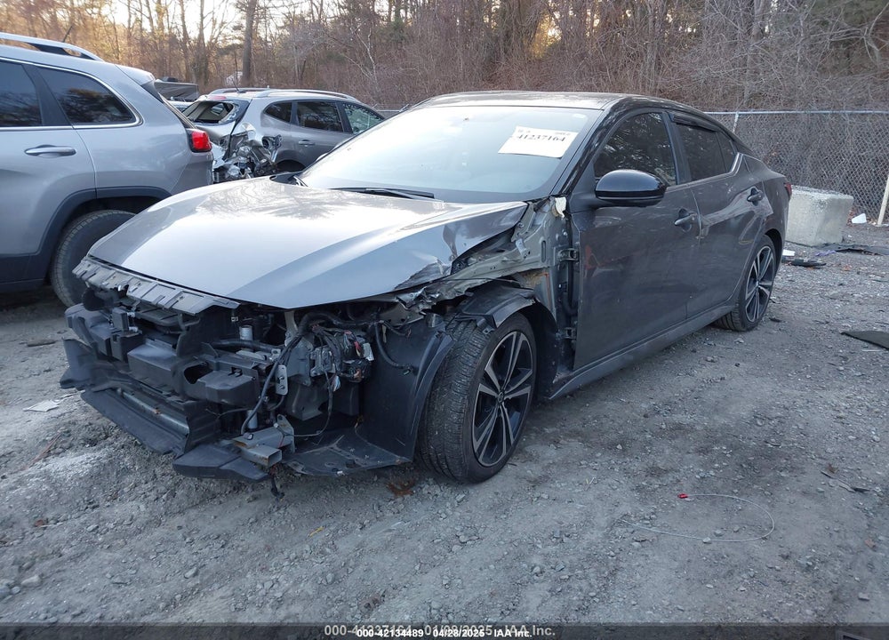 2022 NISSAN SENTRA VIN: 3N1AB8DV2NY224583