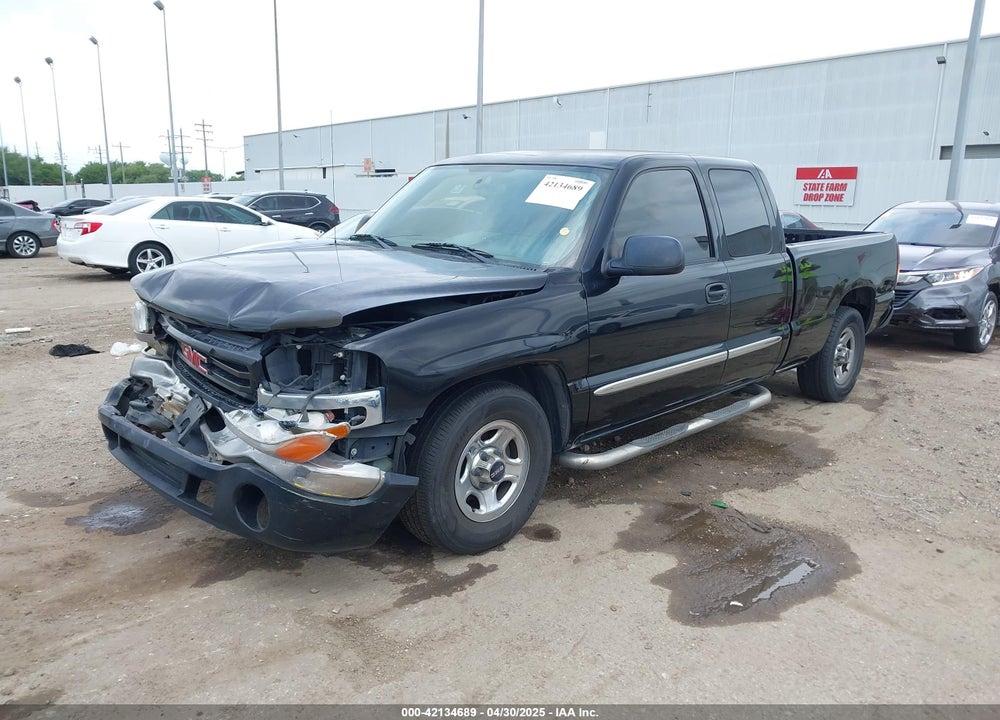 2004 GMC SIERRA 1500 SLE VIN: 1GTEC19V74Z273763