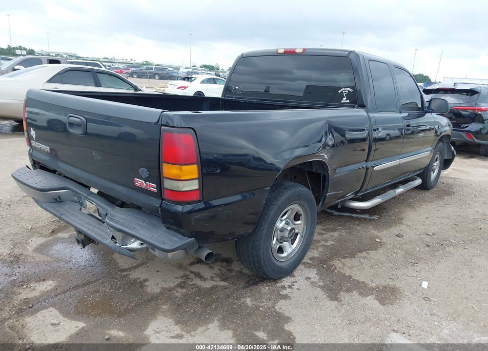 2004 GMC SIERRA 1500 SLE VIN: 1GTEC19V74Z273763