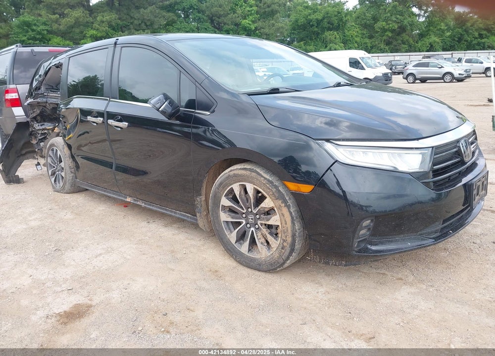 2022 HONDA ODYSSEY EX-L VIN: 5FNRL6H74NB012115