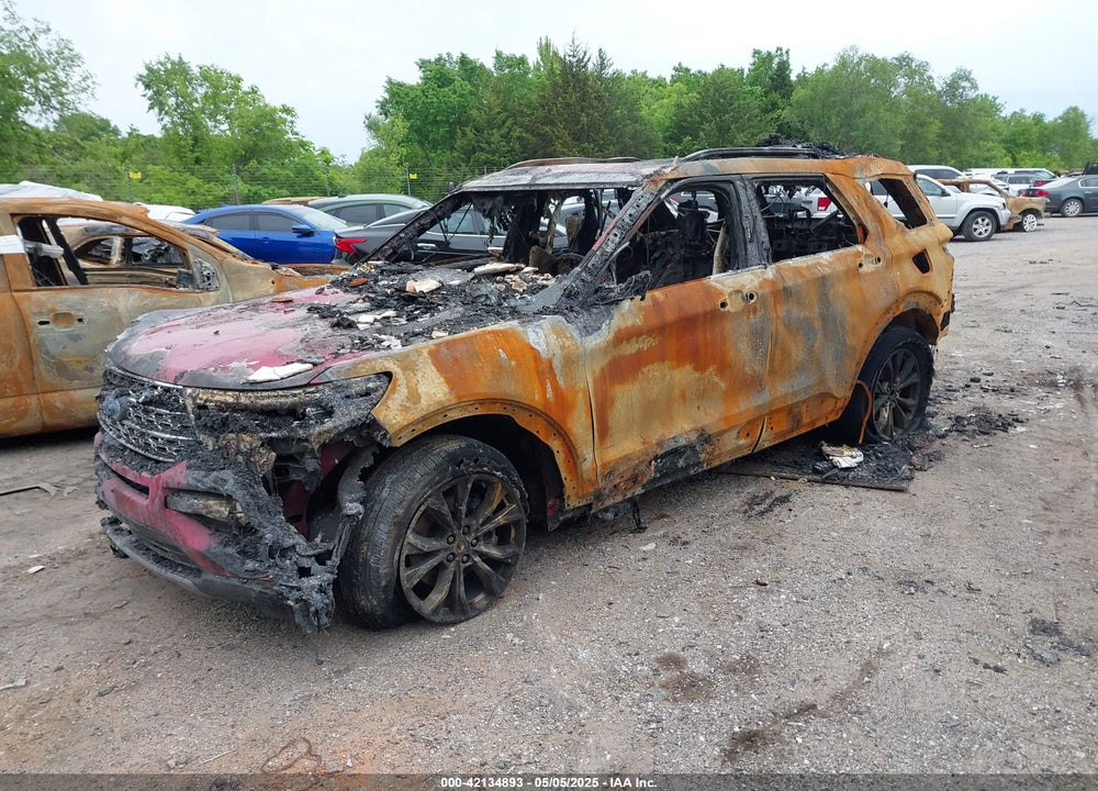 2022 FORD EXPLORER LIMITED VIN: 1FMSK8FH5NGB65227