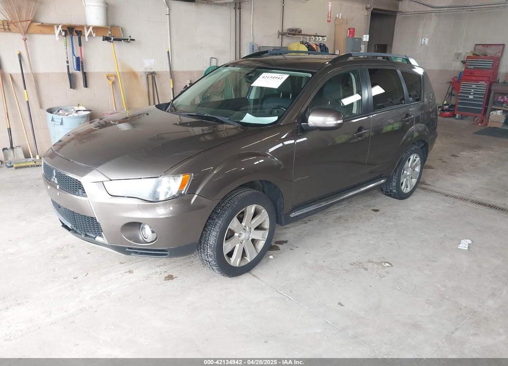2013 MITSUBISHI OUTLANDER VIN: JA4JT3AW1DU016457