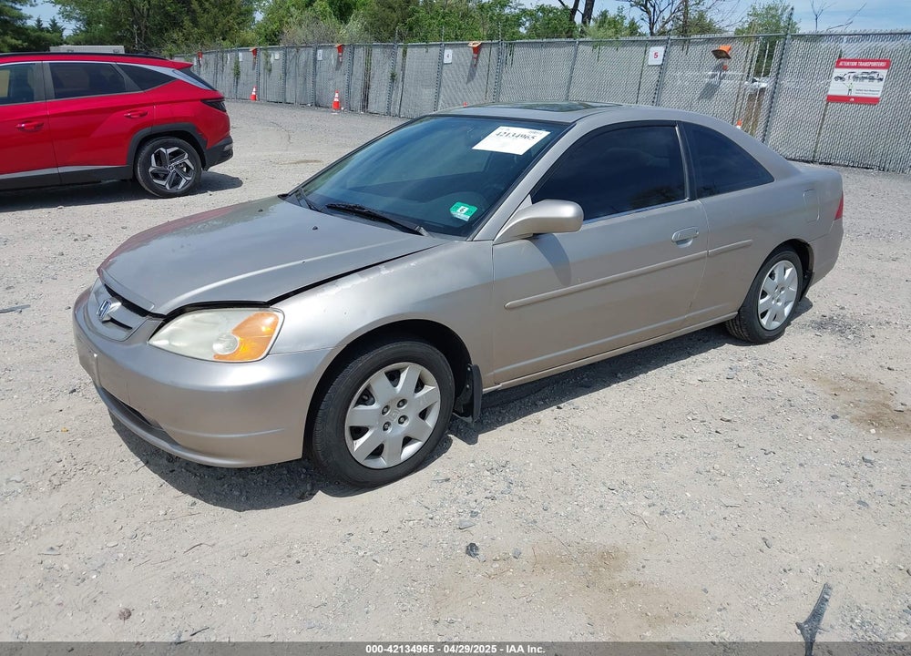 2002 HONDA CIVIC EX VIN: 1HGEM22952L076253