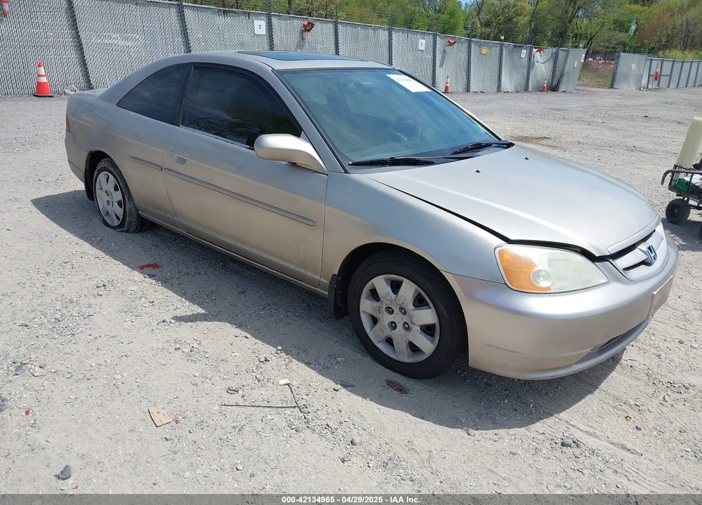 2002 HONDA CIVIC EX VIN: 1HGEM22952L076253