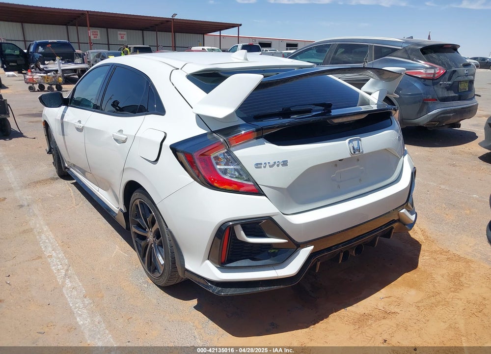 2021 HONDA CIVIC VIN: SHHFK7H48MU406389