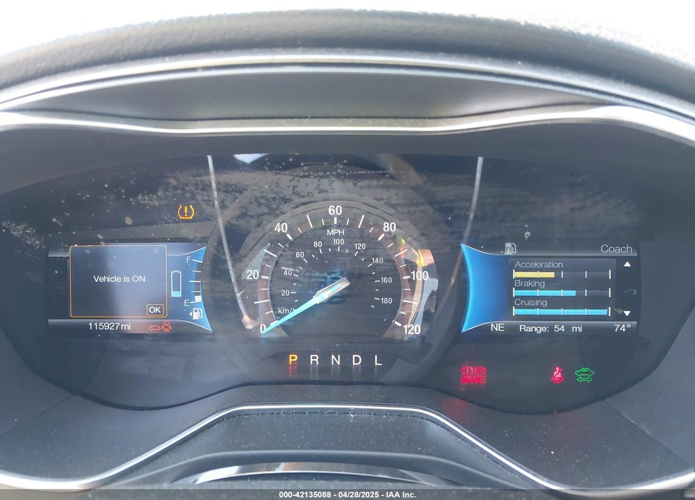 2017 FORD FUSION HYBRID SE VIN: 3FA6P0LU8HR216961