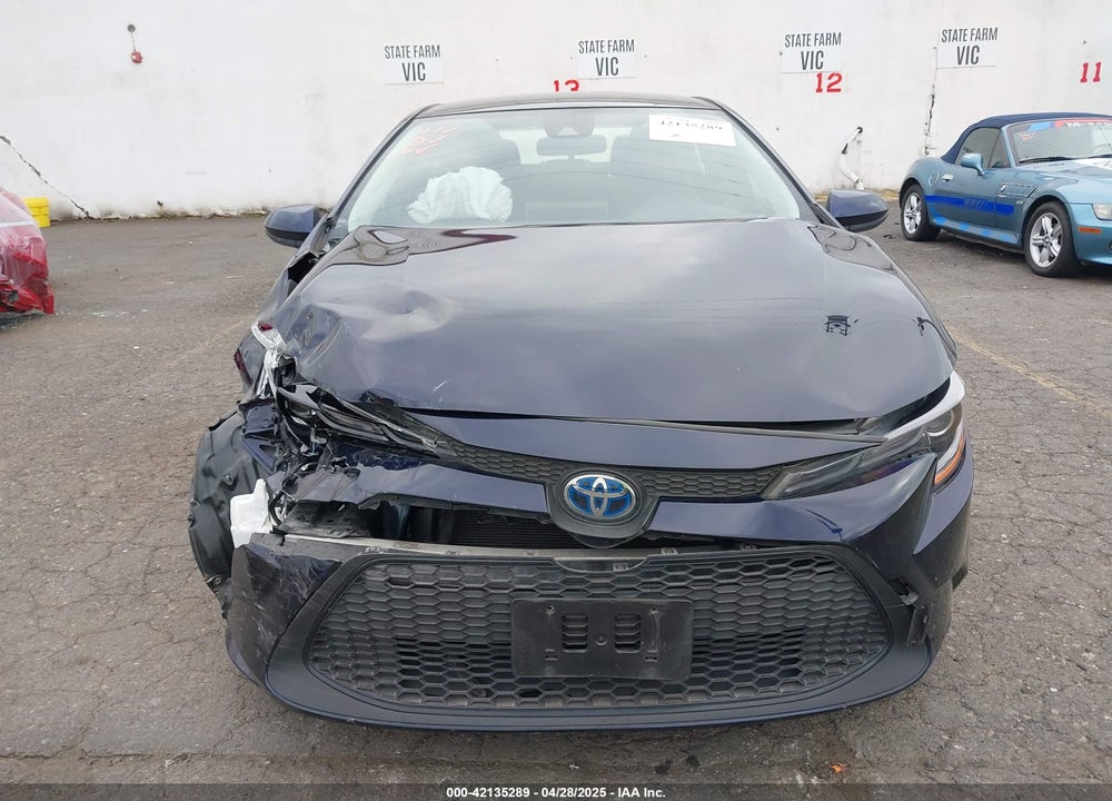 2021 TOYOTA COROLLA HYBRID LE VIN: JTDEAMDE1MJ001447