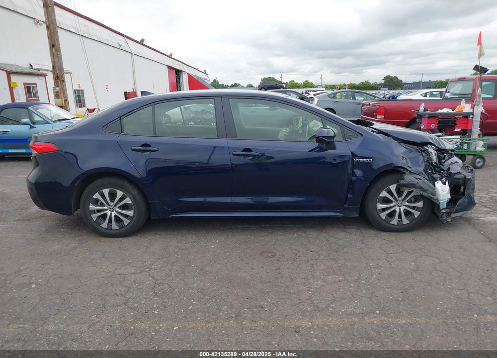 2021 TOYOTA COROLLA HYBRID LE VIN: JTDEAMDE1MJ001447