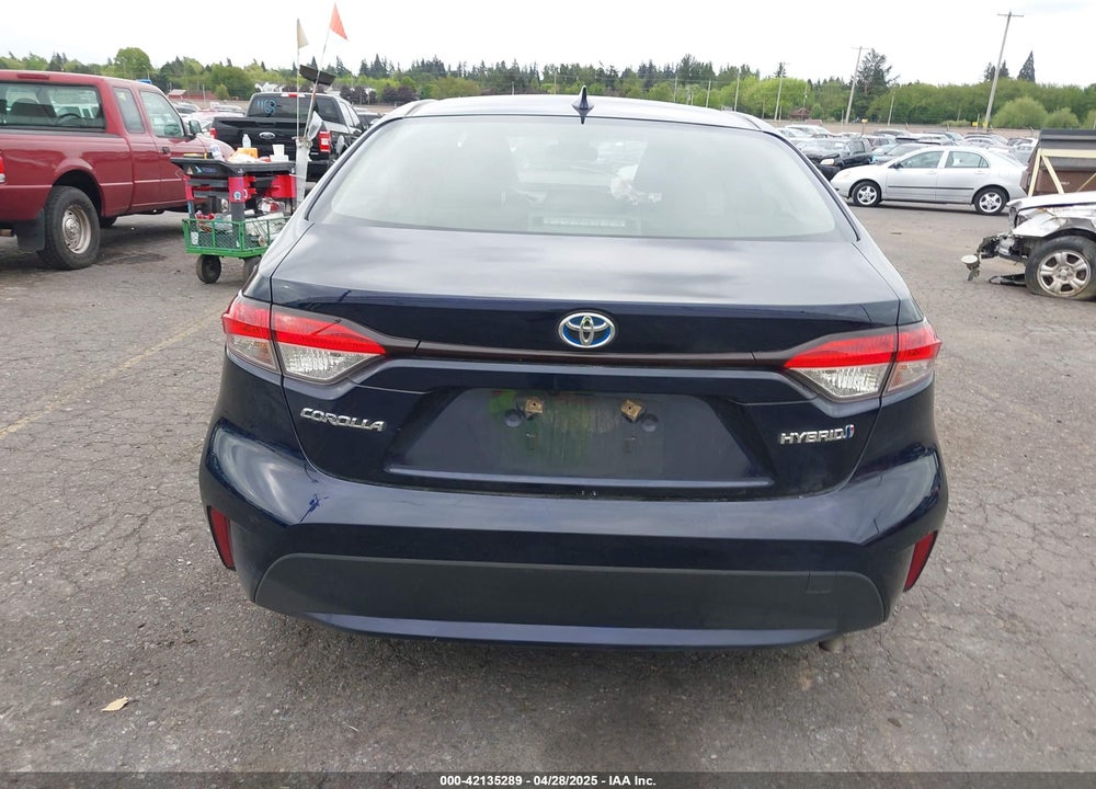 2021 TOYOTA COROLLA HYBRID LE VIN: JTDEAMDE1MJ001447