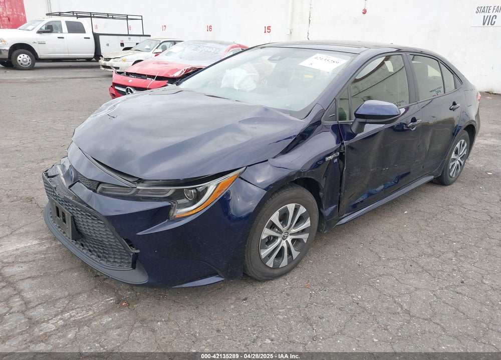 2021 TOYOTA COROLLA HYBRID LE VIN: JTDEAMDE1MJ001447