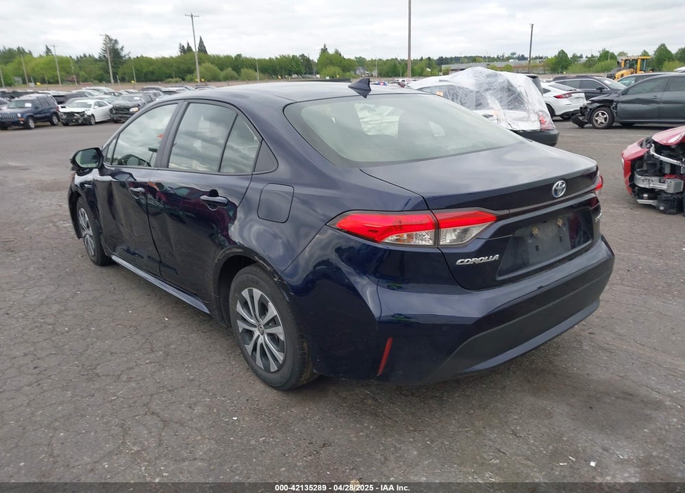 2021 TOYOTA COROLLA HYBRID LE VIN: JTDEAMDE1MJ001447