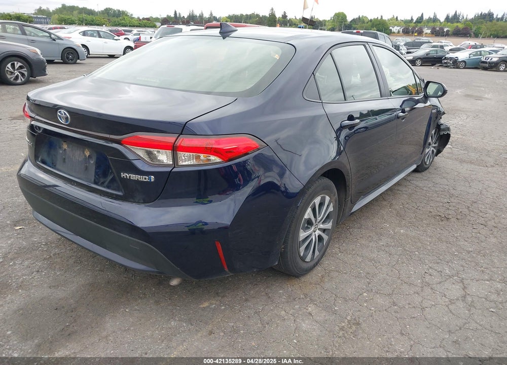 2021 TOYOTA COROLLA HYBRID LE VIN: JTDEAMDE1MJ001447