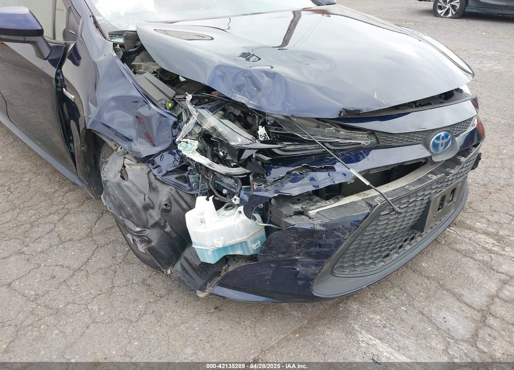 2021 TOYOTA COROLLA HYBRID LE VIN: JTDEAMDE1MJ001447