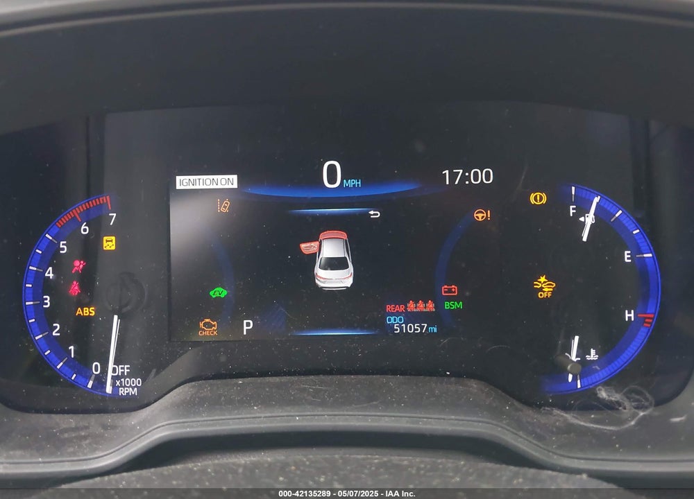 2021 TOYOTA COROLLA HYBRID LE VIN: JTDEAMDE1MJ001447