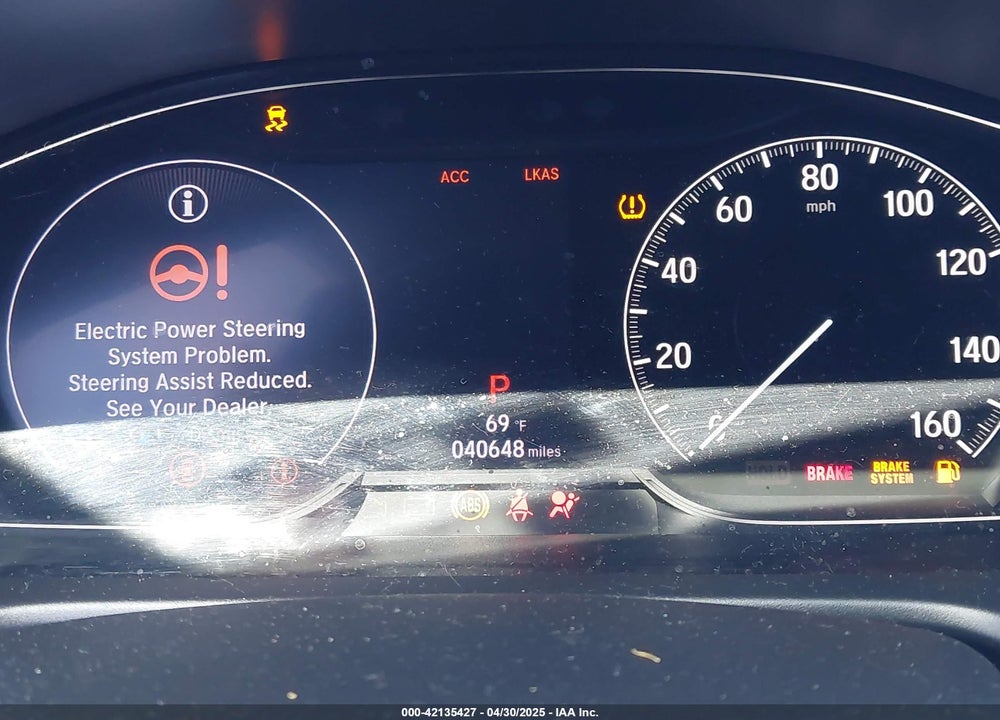 2020 HONDA ACCORD VIN: 1HGCV1F1XLA131327