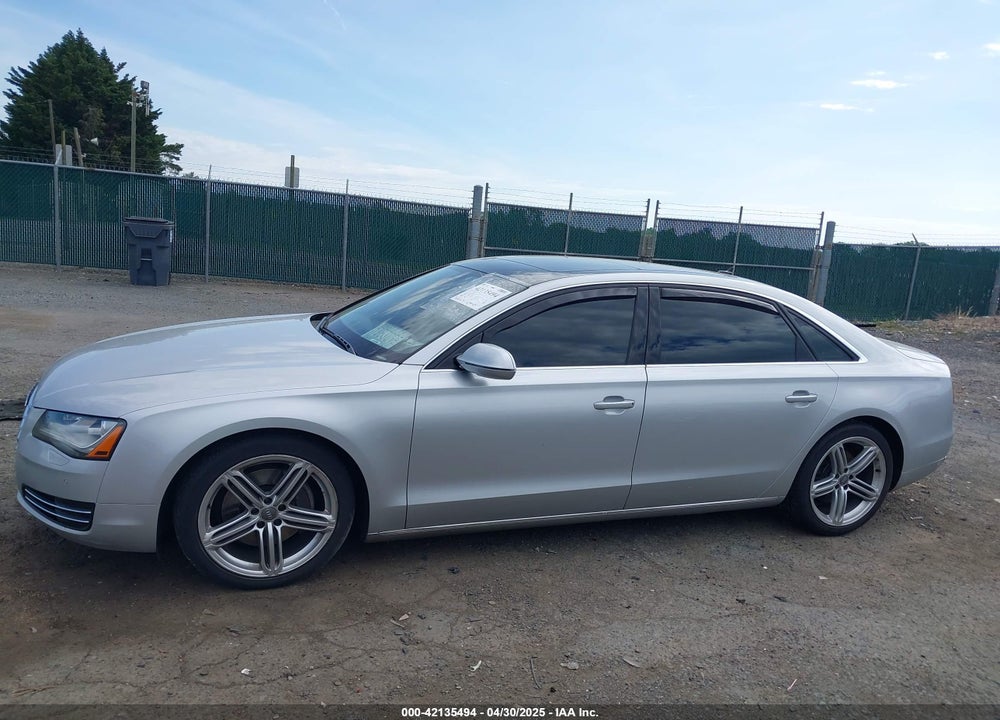 2013 AUDI A8 VIN: WAURGAFD5DN029065