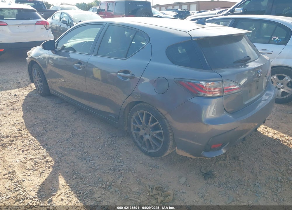 2014 LEXUS CT 200H VIN: JTHKD5BH0E2186288