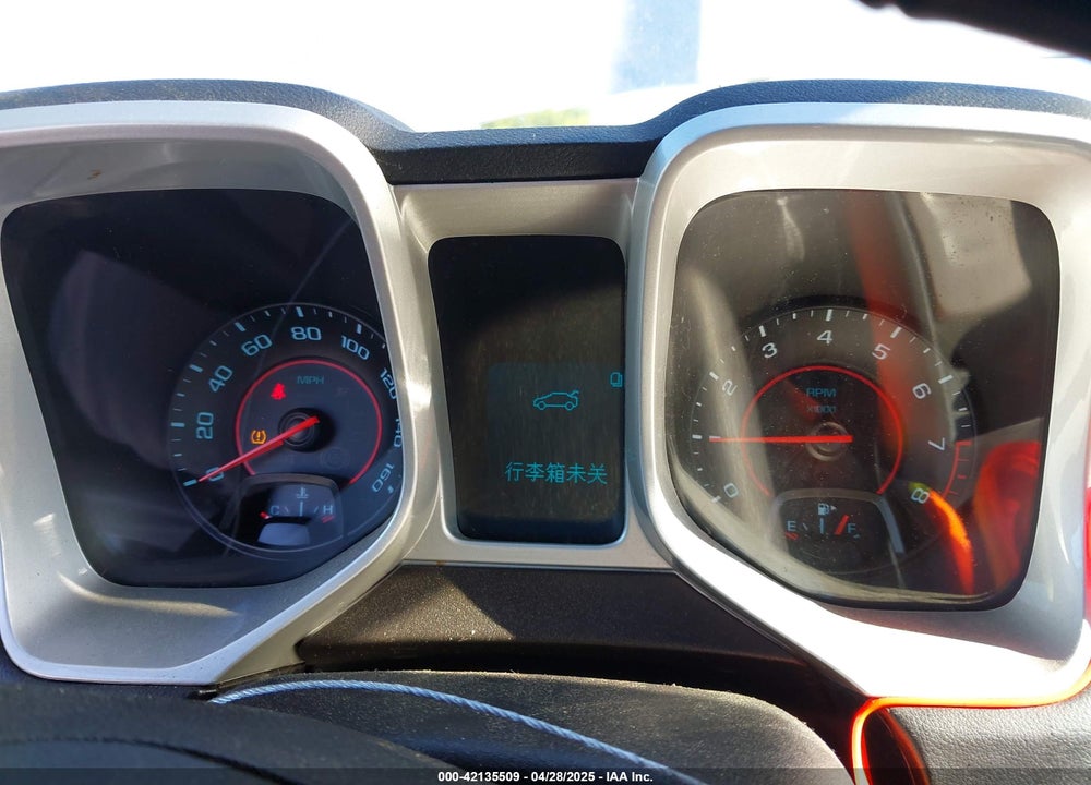 2015 CHEVROLET CAMARO VIN: 2G1FB1E35F9171072