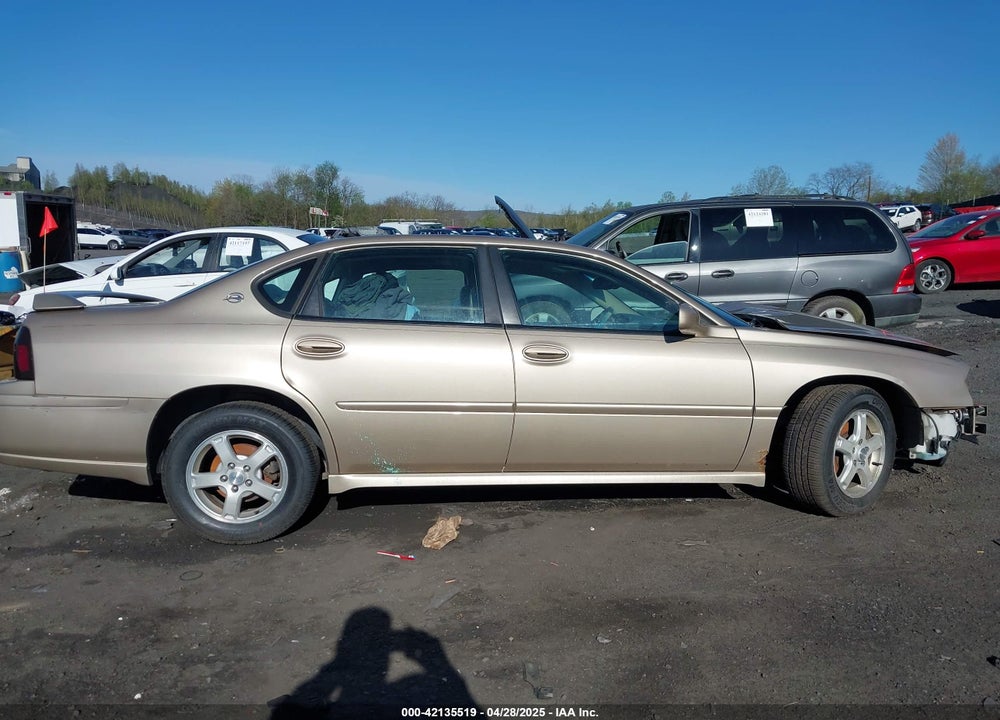 2005 CHEVROLET IMPALA LS VIN: 2G1WH52K159104582
